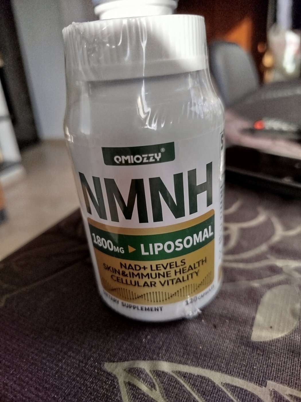 NMNH 1800 մգ Liposomal – Qmiozzy, 120 պարկուճ, նոր