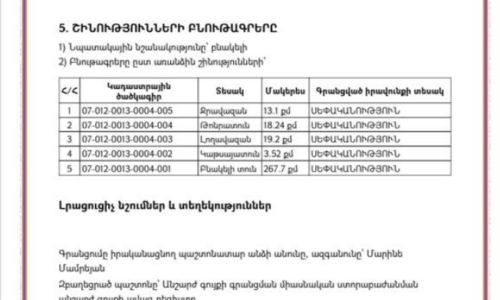 Առանձնատուն շտապ